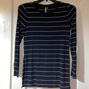 Banana Republic Long Sleeve Striped Tunic
